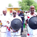 a cérémonie de clôture du tournoi de la Paix et de l’amitié de football inter-commun.